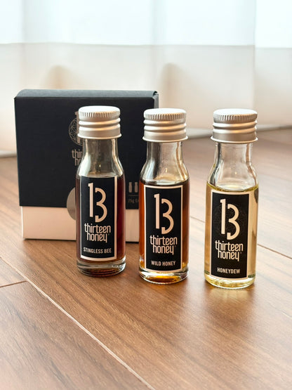 【13 HONEY】ミニボトル3本セット 25g×3